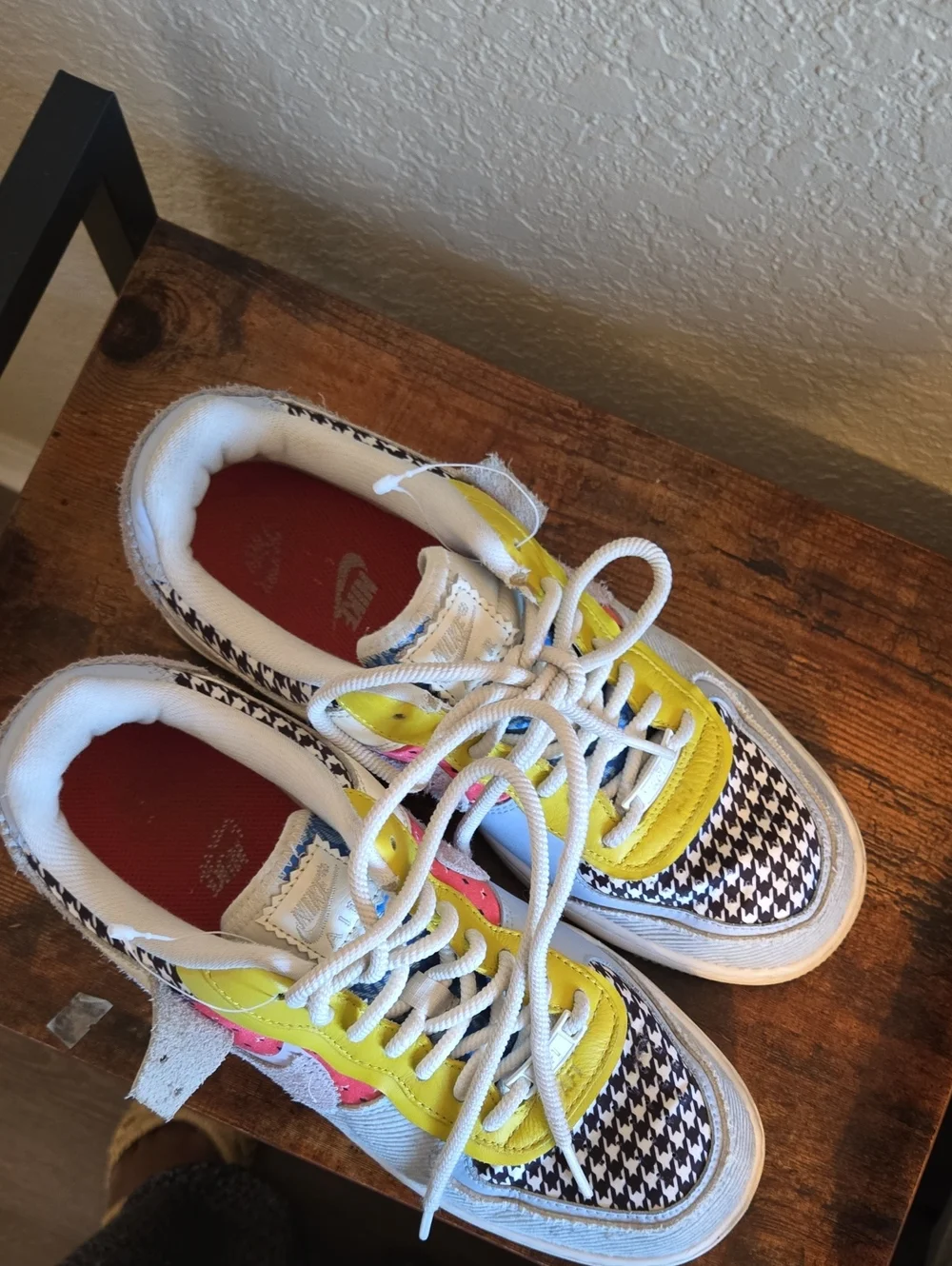 Nike Air Force 1 Patchwork Sneakers Size 9.5